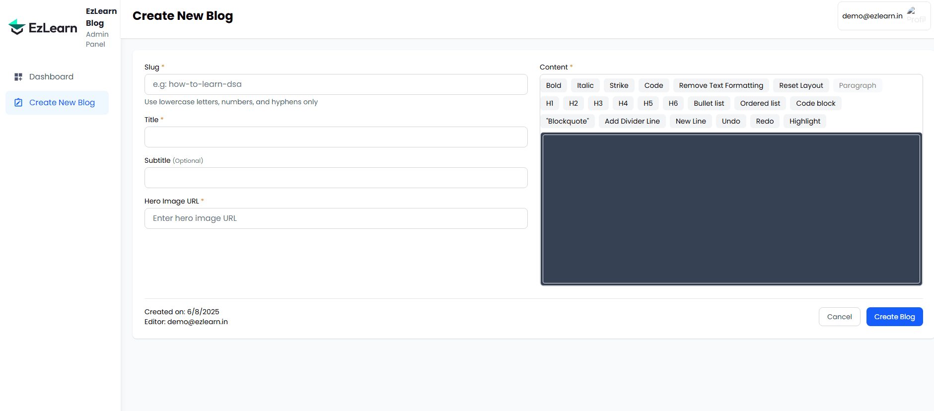 Dynamic Blog Post Generator - Image 1